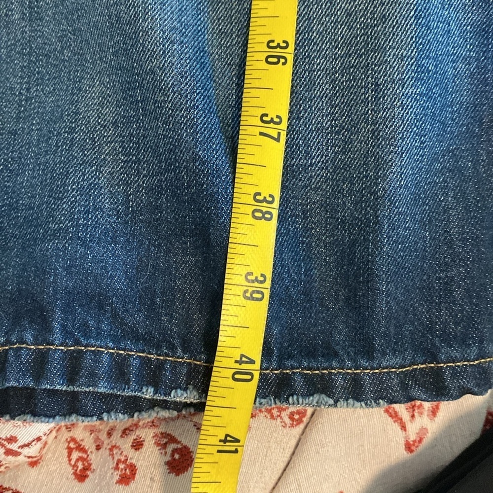 Plus Size Authentic Ralph Lauren Denim Patchwork Jeans - Picture 11 of 14